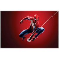 Picture of Creative Print Solution Spiderman Theme Laptop Wallpaper, TCS078, 15.6x10.6 Inches, Red & Blue