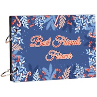 Picture of Creative Print Solution Best Friends Forever Theme Scrapbook Kit, 8.5x6 Inches, Blue
