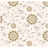 Picture of BP Design Solution Flower Wallpaper, BP-A01231M, 244X41 cm, Beige & Brown