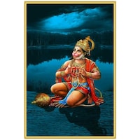 Picture of Creative Print Solution Hanuman Ji God Room Size Poster, 12x18 Inches, Multicolour