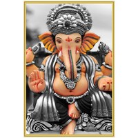 Picture of Creative Print Solution Ganesh Ji God Room Size Poster, 12x18 Inches, Multicolour