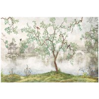 BP Design Solution Nature Tree Painting, 92x60 cm, Multicolour