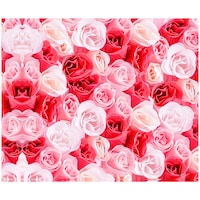 Picture of BP Design Solution Roses Wallpaper, BP-1544, 244X41 cm, Red & Pink
