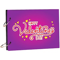 Picture of Creative Print Solution Valentine Theme Scrapbook, 8.5x6 Inches