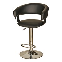 Gmax Adjustable Bar Chair, 515 - Black
