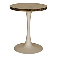 Gmax Formica & Metal Round Coffee Table