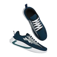 Picture of Men's Printed Graceful Sport Shoes, AF0932441, Blue