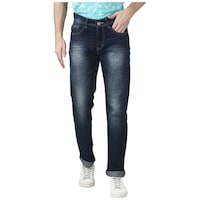 Picture of FEVER Regular Men's Solid Jeans, 60160-1
