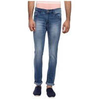 Picture of FEVER Slim Fit Men's Solid Jeans, 211665-1