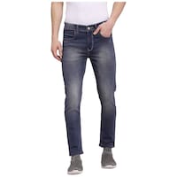 Picture of FEVER Slim Fit Men's Jeans, 211763-1, Dark Blue