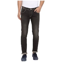 Picture of FEVER Slim Fit Men's Jeans, 211744-1, Black