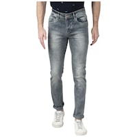Picture of FEVER Slim Fit Men's Jeans, 211714-1, Dark Grey