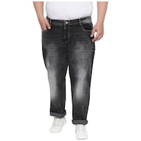 Picture of FEVER Slim Fit Men's Jeans, 211697-BLU, Blue