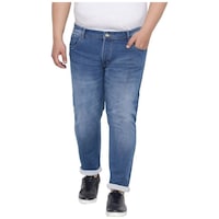 Picture of FEVER Slim Fit Men's Jeans, 511106-2, Light Blue