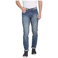 Picture of FEVER Slim Fit Men's Jeans, 211751-2, Blue