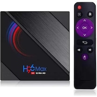 Clubics Smart Tv Streaming Device, H96 4K - Black