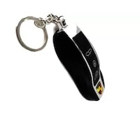 Ptcmart Prank Shock Gag Car Keychain, Black