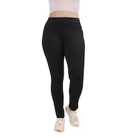 Picture of Int Eco Women Polyster Leggings Trousers - Black