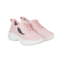 Hasten Women's Printed Versatile Casual Shoes, HS0932465, Pink