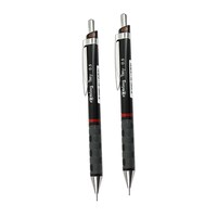 Rotring Tikky Fine Lead Mechanical Pencil, 0.5 mm, Black, Pack of 2