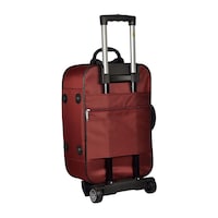 Picture of Trekker Polyester Softsided Cabin Luggage Bag, TTB-BEST24-RED, 62 cm, Red