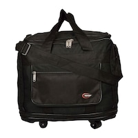 Picture of Trekker Polyester Travel Duffle Bag, Black