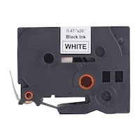 Picture of Label Tape, RL-BR TZ231, 12 mm, Black on White