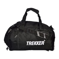 Picture of Trekker Polyester Gym Tote Bag, 25 cm, Black
