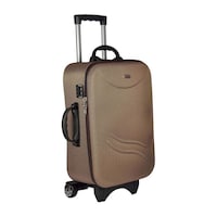 Picture of Trekker Polyester Softsided Cabin Luggage Bag, TTB-STD20, 50 cm, Light Brown