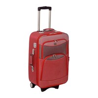 Picture of Trekker Matty Double Shell Expandable Cabin Trolley Bag, 20 inch, Red