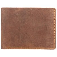 Debonair International Men Genuine Leather 6 Slots Wallet, DI934439, Brown