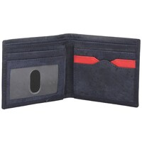 Debonair International Men Genuine Leather 5 Slots Wallet, DI934345