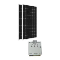 Solar Universe India Monocrystalline Solar Panel Combo Set, 125 Watt, Set of 2