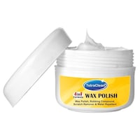 Tetraclean Car Scratch Remover and Wax Polish, 250gm