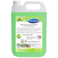 Picture of Tetraclean Disinfectant Cleaner With Lemon Fragrance, 5litre