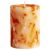 Picture of PIC Handmade Sandalwood Amber Scented Pillar Candle, PNC808582, 2.75x3inch