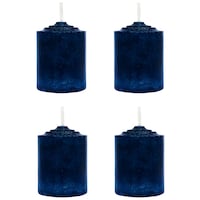 Picture of PIC Handmade Forest Scented Votive Candle, PNC808603, Aqua, Pack of 4