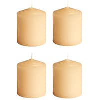 Picture of PIC Handford Vanilla Scented Votive Candle, PNC808602, 1.5x2inch, Ivory, Pack of 4