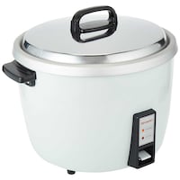 Picture of Sharp Non Stick Rice Cooker with Steamer, 3.8 L, White, KSH-738