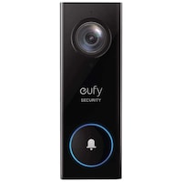 Eufy Security Battery-Powered 2K Video Doorbell, Black