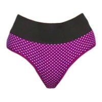 Picture of FIMS Women's Anti-Microbial Tummy-Tucker High-Rise Hipster Panty, NKR32203, Multicolour, Pack of 3