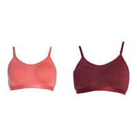 Picture of FIMS Women's Cotton Sports Bra, NKR32262, Pack of 2