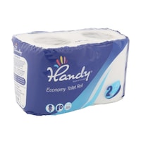 Picture of Handy 2 Ply Toilet Paper Roll, 91 Sheets, 2 Rolls - Pack of 20 Pcs