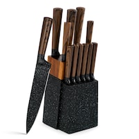 Picture of Edenberg Non-Stick Coating Knife Set with Stand, Set of 12