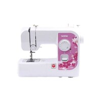 Brother Electric Sewing Machine, JA001, 90W, White & Pink