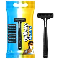 Picture of Gillette Guard Disposable Razor with Disposable Cartridges, 6 Pieces