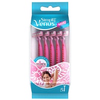 Picture of Venus Women's Hair Removal Razor, 5 Pcs, Pink