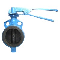 Picture of SANT Ductile Iron Butterfly Valve, CR-28D, Blue
