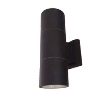 Sega-M LED Decorative Up and Down Cylindrical Wall Luminaire, 11W