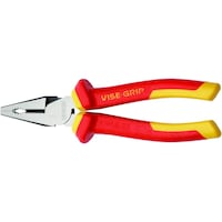 Irwin Vise-Grip VDE Combination Plier, Red and Yellow
